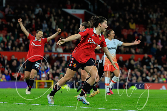 Lucia Garcia celebrates