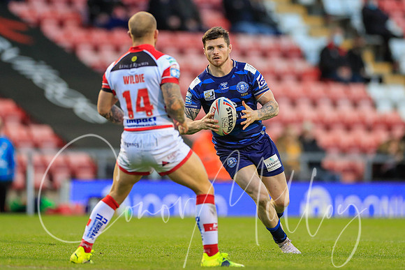 John Bateman in action for Wigan Warriors