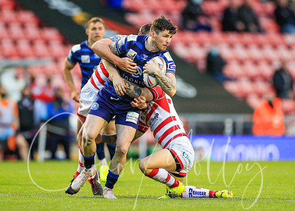 John Bateman in action for Wigan Warriors