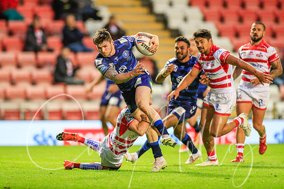 John Bateman in action for Wigan Warriors