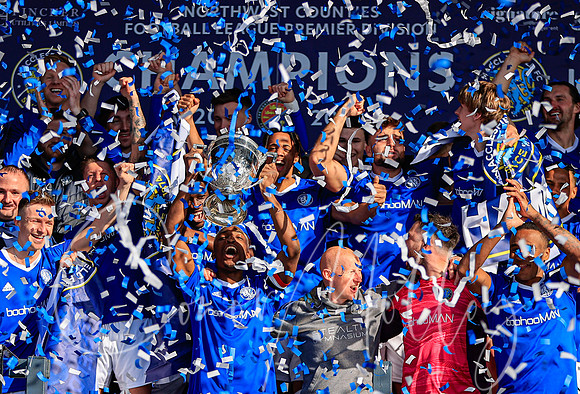 Macclesfield FC win the NWC Premier Division