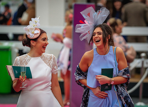 Enjoying Ladies Day