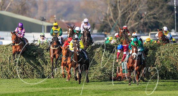 Jumping The Chair in the 2018 Grand National
