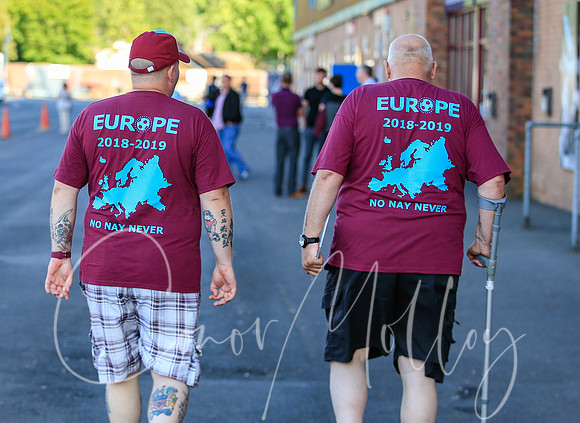 They have waited a long time...Burnley in Europe