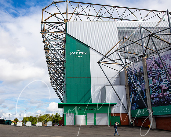 The Jock Stein Stand at Parkhead.