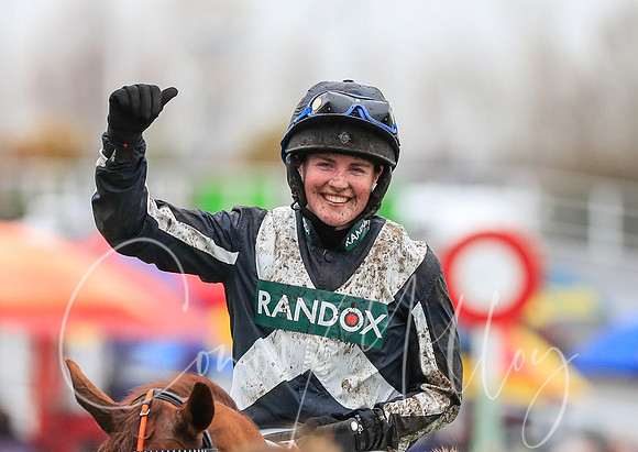 Tabitha Worsley celebrates