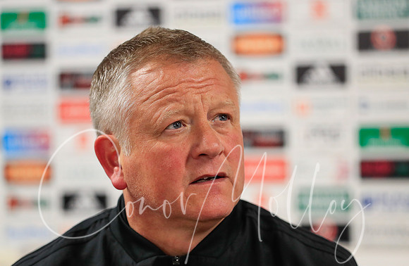 Chris Wilder- manager of Sheffield United
