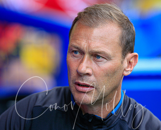 First team coach Duncan Ferguson