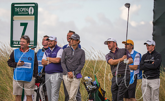 Graeme McDowell tees off