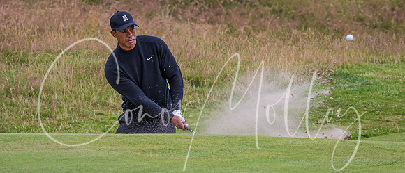 Tiger Woods bunker shot