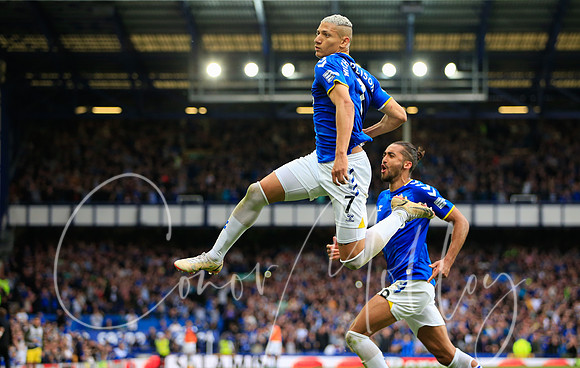 Richarlison celebrates